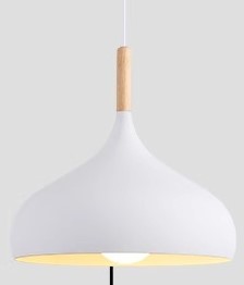 VISILICA METAL DRVO BELA FI40 - Bomax rasveta Beograd